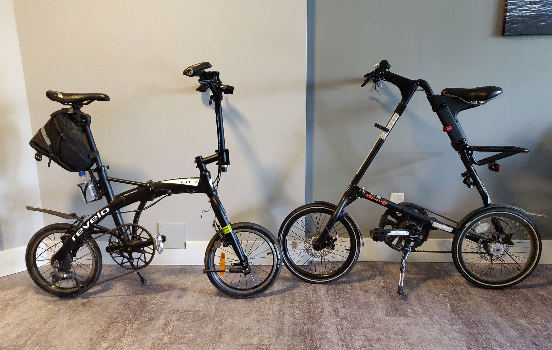 strida electric bicycle 5.0 Folding Silver ST1610-1-MI Sportique E-Bike (Pedal assist) - STRiDA