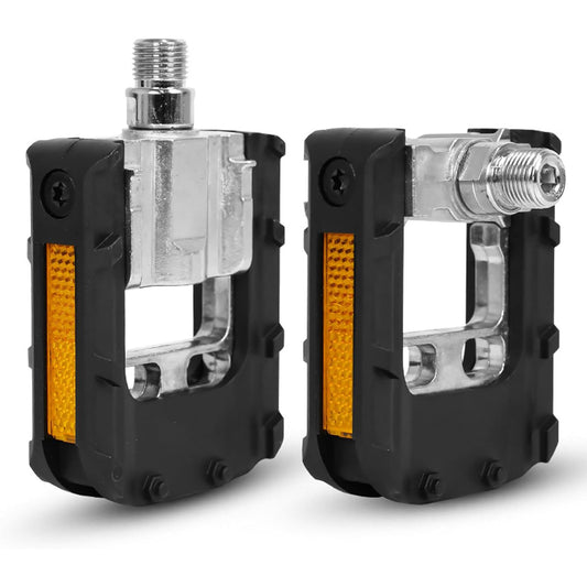 Pédales de vélo pliantes légères et adhérentes – Ajustement universel 9/16"