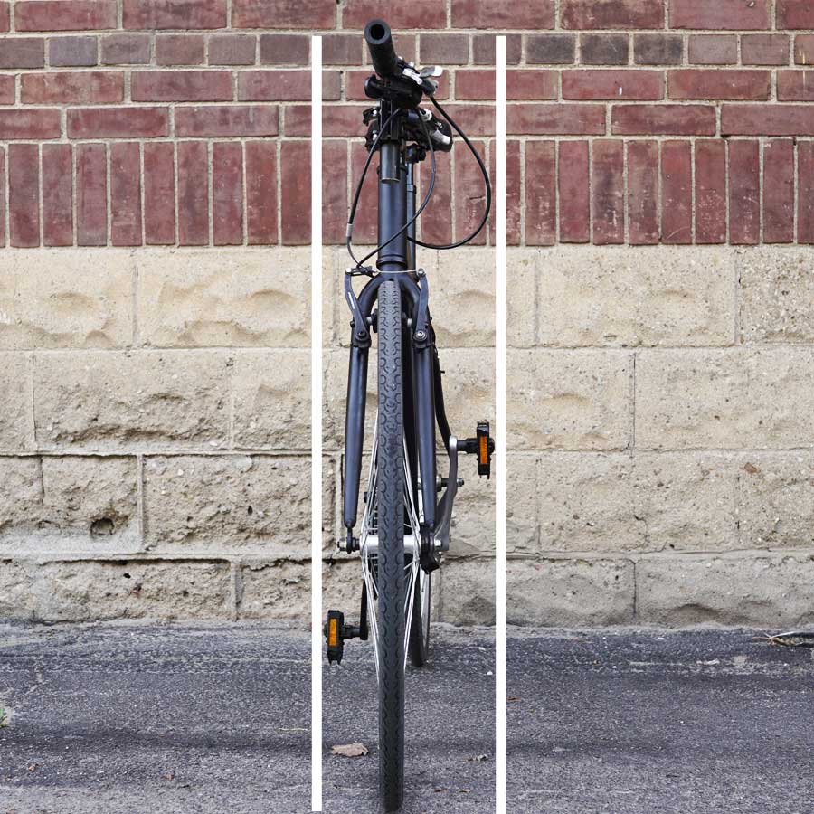 Revelo THINstem quick release stem plus folding pedals make your bike over 50% thinner