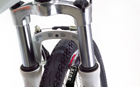 Revelo SABS bicycle anti-lock brake pads. Brake with confidence and never lock up your front wheel.