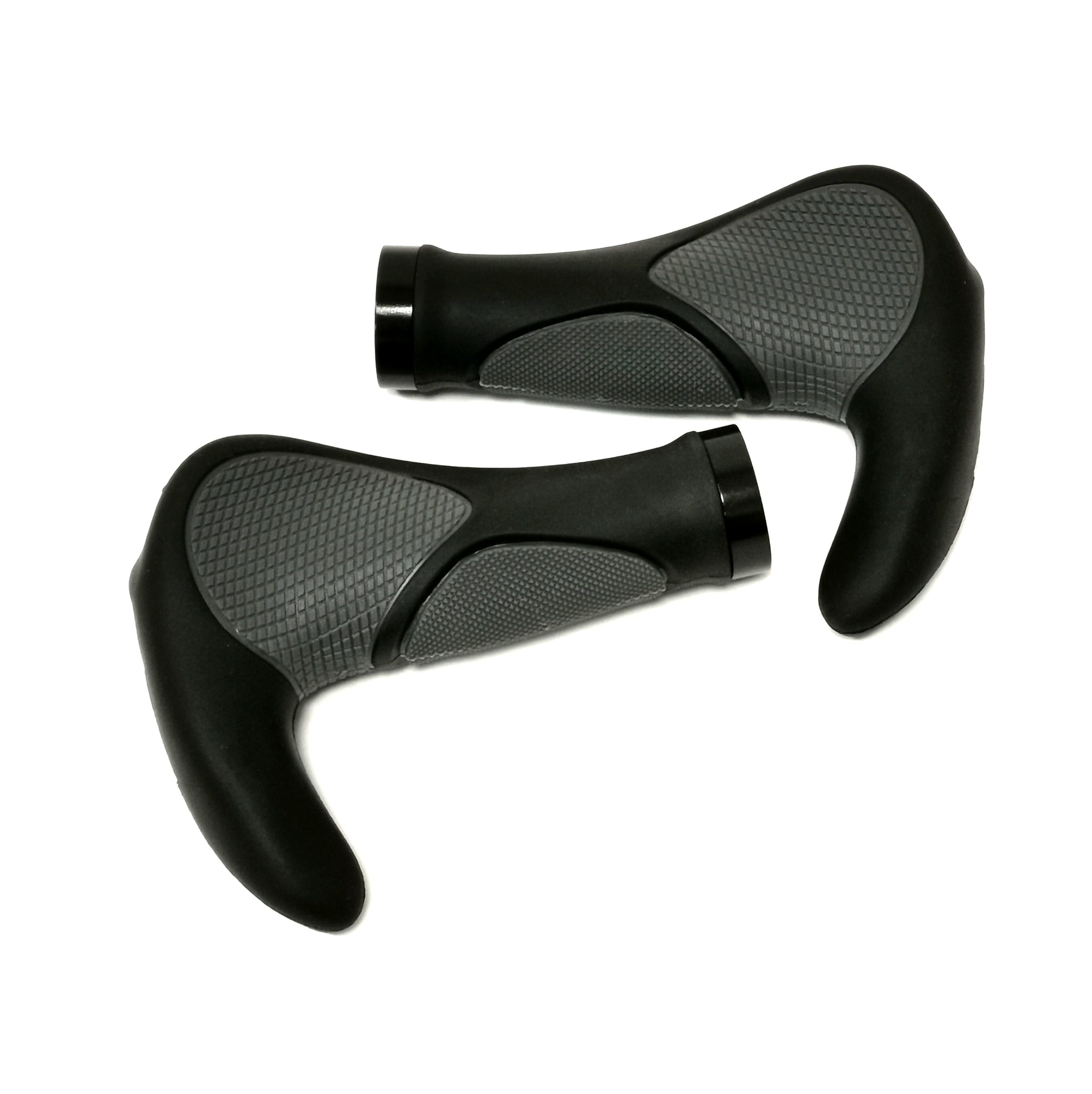 Bicycle ergo handle bar end grips