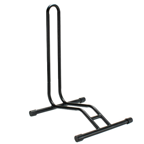 Folding bike storage and display stand