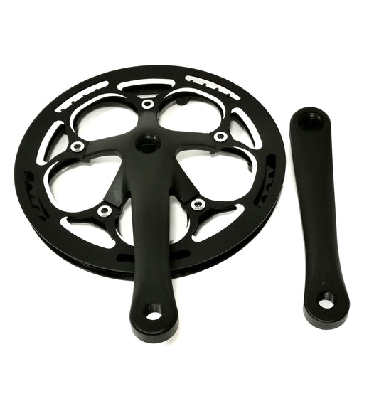Bicycle part - crankset with chainguard